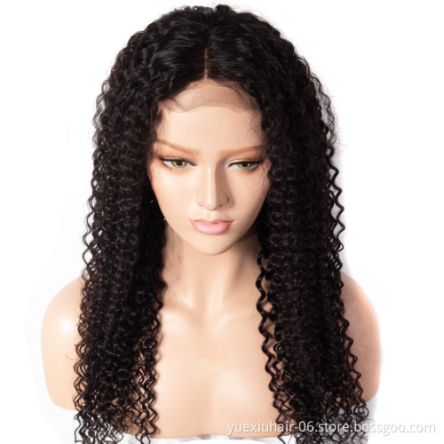 CELIE Wigs Factory Cuticle Aligned Raw Virgin Hair Kinky Curly Lace Front Wigs with Preplucked Natural Hairline